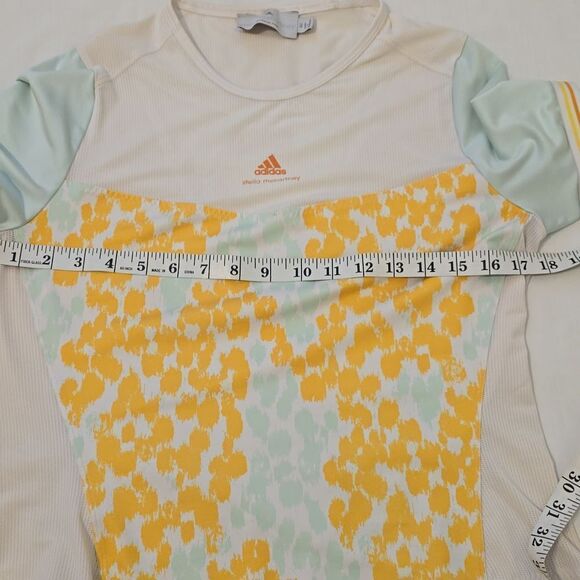 Stella McCartney for ADIDAS Barricade Short Sleeve Top 40 M - Picture 4 of 7